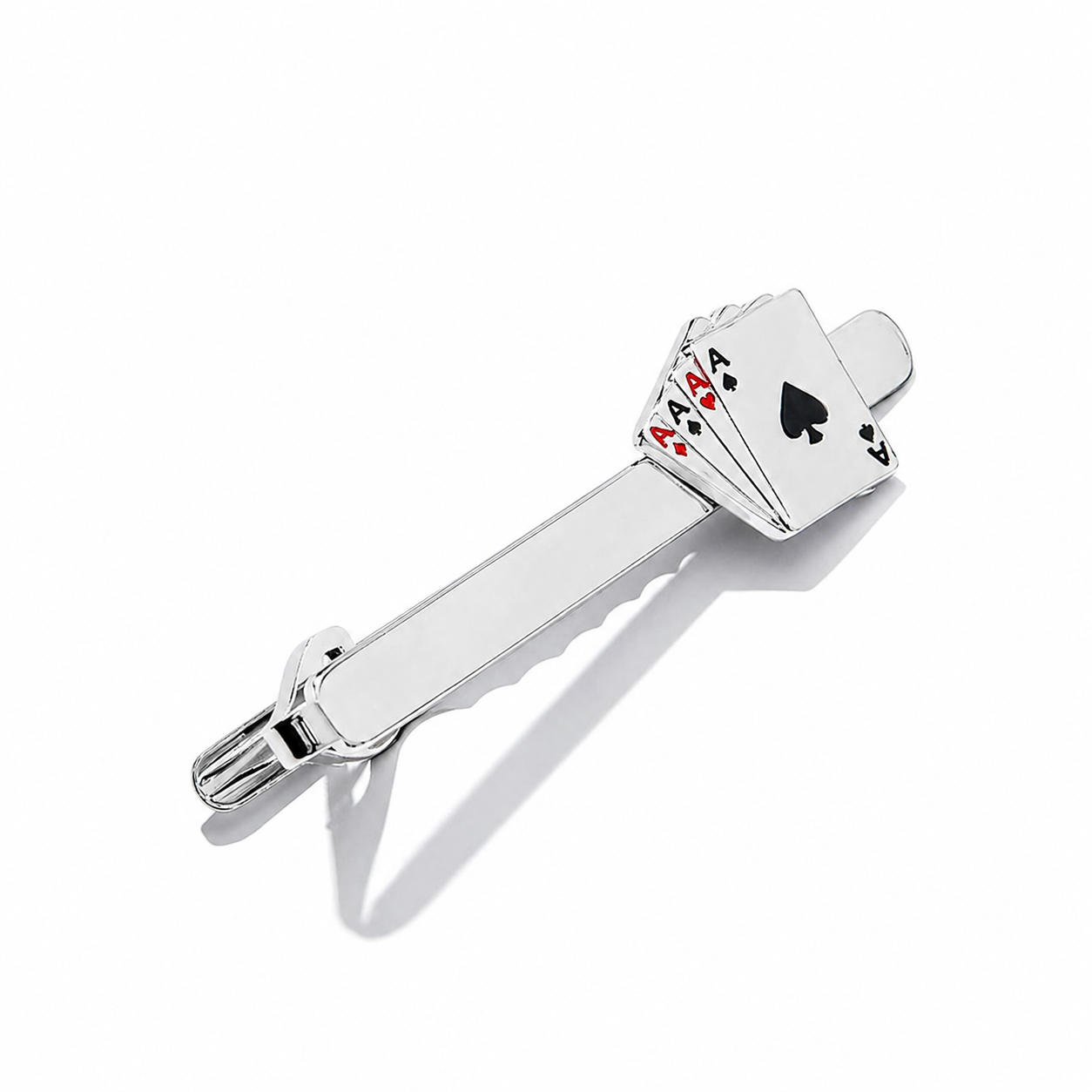 All Ace Poker Tie Clip