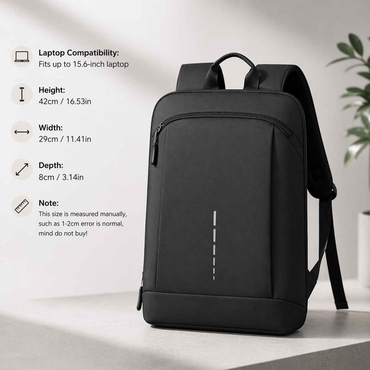 Slim Laptop Backpack