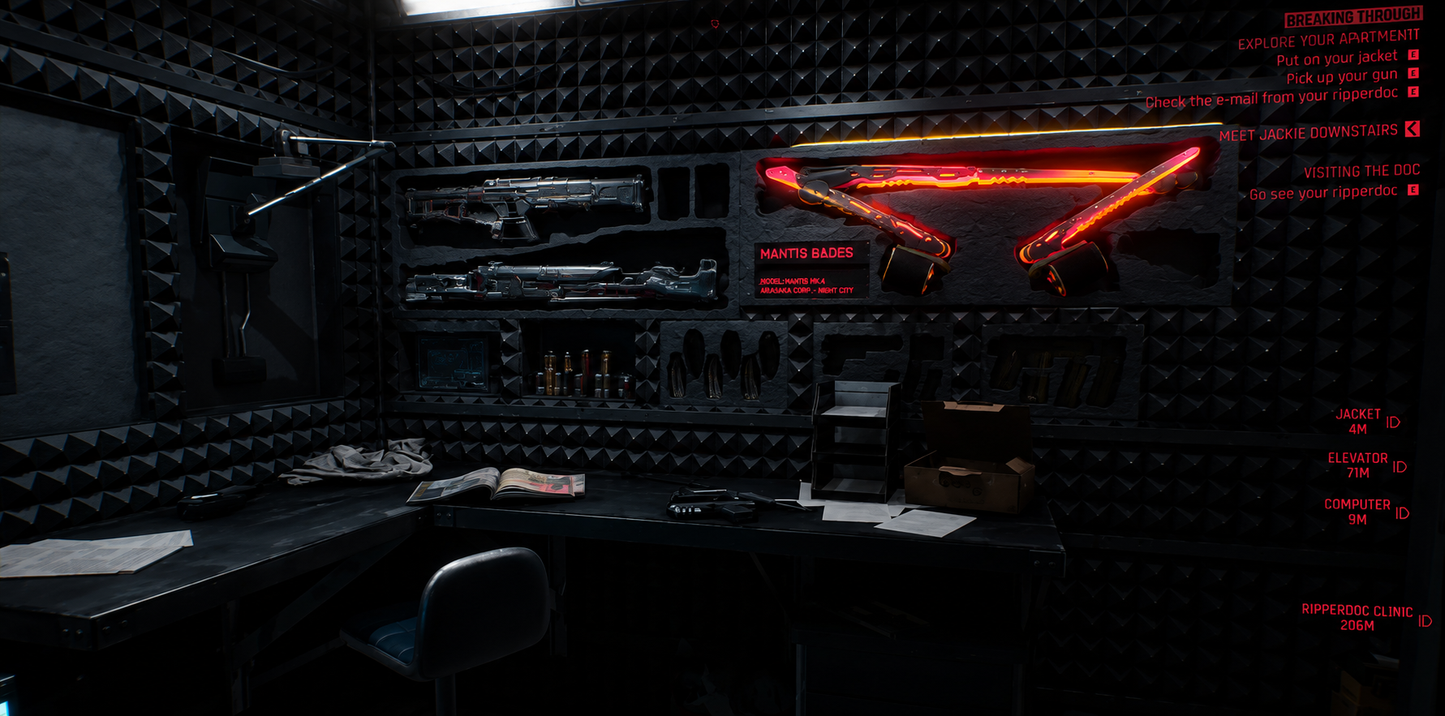 Cyberpunk 2077 Mantis Blades